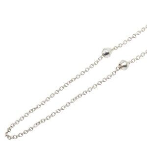 Tiffany Barrel Beads Long Necklace Silver Co